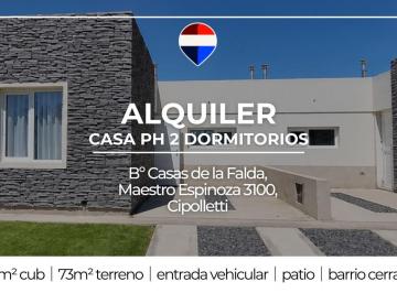 PH · 58m² · 3 Ambientes · 1 Cochera · Alquiler Casa Cipolletti