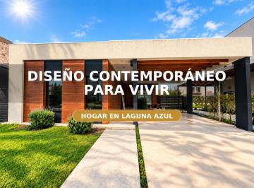 Casa · 75m² · 3 Ambientes · 5 Cocheras · Casa 3 Ambientes Barrio Laguna Azul Apto Credito