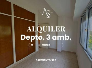 Departamento · 65m² · 3 Ambientes · Alquiler 3 Ambientes
