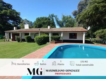 Quinta vacacional · 170m² · 5 Ambientes · 1 Cochera · Alquiler Casa - Barrio Parque El Trébol, La Unión