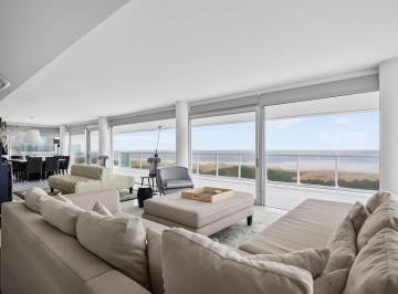 Departamento · 282m² · 5 Ambientes · 6 Cocheras · Duplex en Venta Frente Al Mar de 4 Suites con Terraza y Pileta