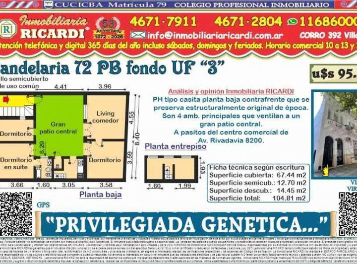 PH · 80m² · 4 Ambientes