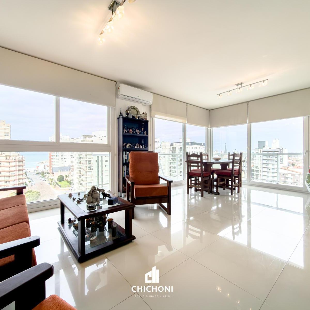 Departamento 2 ambientes con vista al mar en el edificio "Lumiere"