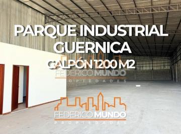 Bodega-Galpón · 1200m² · Galpon/deposito en Alquiler Parque Industrial Guernica