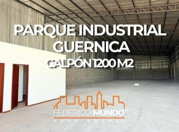Bodega-Galpón · 1200m² · Galpon/deposito en Alquiler Parque Industrial Guernica