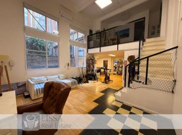 Departamento de 3 ambientes, Recoleta · Loft en Recoleta, 3 Ambientes con Patio y Cochera, a m de Plaza Las Heras. Apto Crédito
