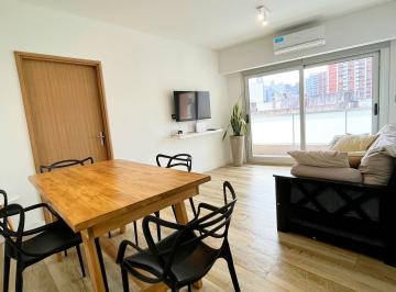living-comedor · Departamento 2 Ambientes – Palermo (Con Amenities)