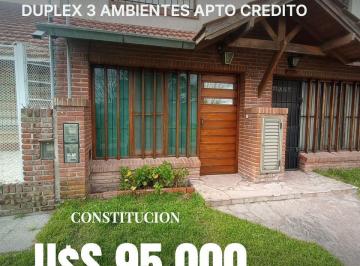 Casa · 96m² · 3 Ambientes · Duplex 3 Ambientes Apto Credito a 3 Cuadras del Mar