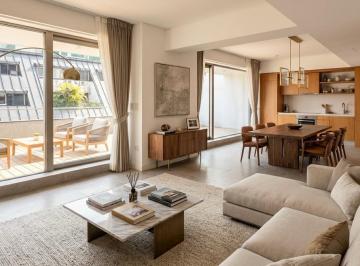 Departamento · 44m² · 1 Ambiente · 1 Cochera · Alquiler de Loft con Cochera y Terraza Propia en El Palacio Paz, Seguridad 24hs - Retiro