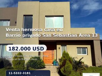Casa de 5 ambientes, Escobar · Venta Hermosa Casa Desarrollada en 2 Plantas en San Sebastián Área 13