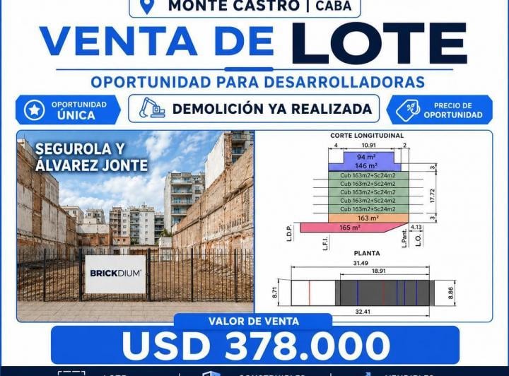 Terreno · 320m²