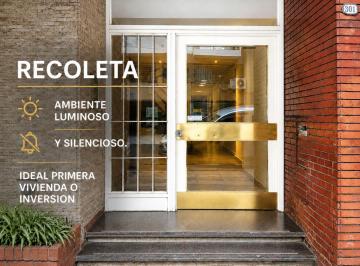 Departamento · 27m² · 1 Ambiente · Venta Departamento Monoambiente en Recoleta