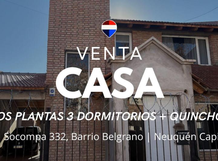 Casa · 158m² · 6 Ambientes · 2 Cocheras