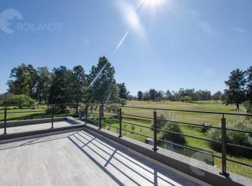 Casa · 214m² · 5 Ambientes · 2 Cocheras · Casa de 5 Amb a Estrenar con Pileta y Vista Al Golf en Country Boca Ratón, Pilar