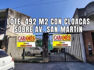 DCI-DCI-843_2 · Lote 492 m² Sobre Av, con Cloacas