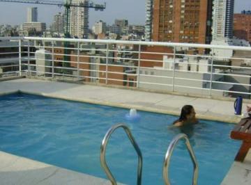 Departamento de 2 ambientes, Palermo · 2 Ambientes Amoblado en Piso Alto con Balcón y Amenities Av Luis María Campos Sin Cochera