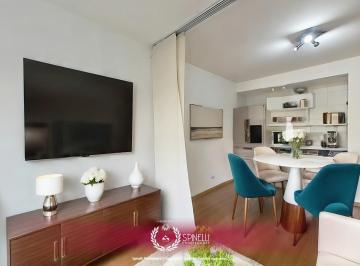 Departamento · 30m² · 1 Ambiente · Alquiler Departamento 1 Amb 30 m² en Caballito Balcón Frente Piscina Sum Solarium Gimnasio Amenities
