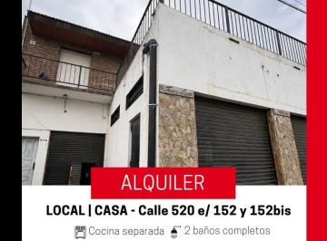 Casa de 5 ambientes, La Plata · Alquiler de Local Comercial y Casa 3 Dorm