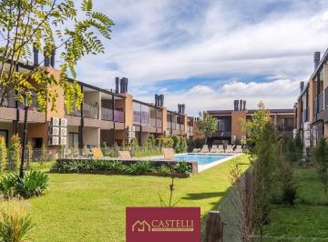Departamento · 44m² · 2 Ambientes · 1 Cochera · Departamento 2 Ambientes Pb con Jardín y Parrilla, Venta en Pilar Cañada Village III