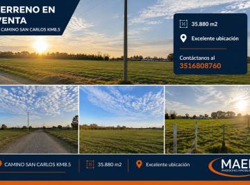 Terreno , Córdoba · Terreno en Venta Camino San Carlos