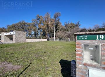 Terreno · 605m² · Venta. Lote 605 m². Perimetrado. Barrio Cerrado Nortes del Pilar