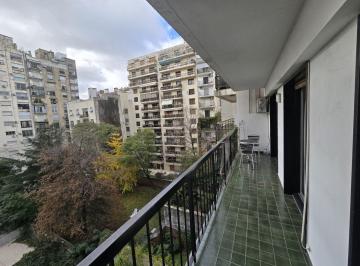 Departamento de 3 ambientes, Recoleta · A m de Patio Bullrich. Tranquilo Contrafrente con 2 Dorm. y Dependencia. Amoblado