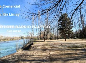 Terreno · 670m² · Terreno Barrio Nautico Orillas Rio Limay