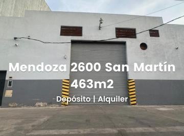 Depósito · 463m² · Depósito en Alquiler en San Martin de 463 m²