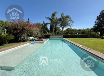 Casa · 987m² · 6 Ambientes · 4 Cocheras · Casa en Venta 6 Ambientes Pevero, Pilar Golf Galeria Pileta