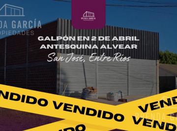 Bodega-Galpón · Galpón en Villa San Jose