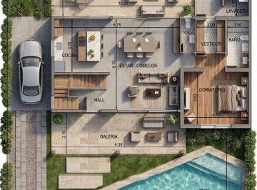 Casa · 194m² · 5 Ambientes · 2 Cocheras · Venta Lote con Proyecto Aprobado Los Lagartos C. C