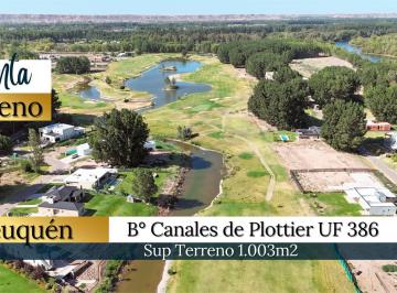 Terreno · 1480m² · Venta Terreno en Canales de Plottier Uf 386 - Nqn
