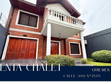 Casa · 187m² · 4 Ambientes · 2 Cocheras · Chalet en Venta Quilmes