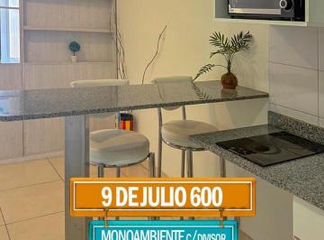 Departamento · Monoambiente con Divisor Totalmente Equipado en 9 de Julio Al 200