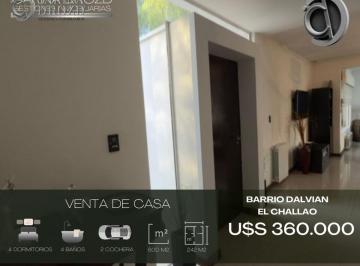 Casa de 9 ambientes, El Challao · Casa en Venta C/ Cochera en El Challao