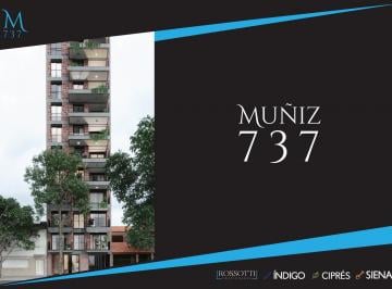 Departamento · 31m² · 1 Ambiente · Muñiz 737 - Excelente Monoambiente C/ Balcón Al Frente - Amenities