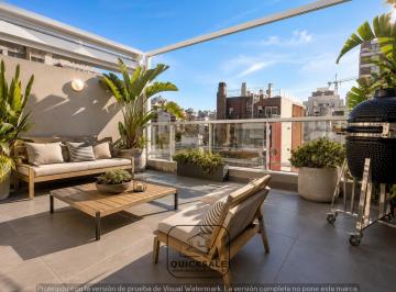 Departamento · 100m² · 3 Ambientes · 1 Cochera · Penthouse Duplex Palacio Bellini Palermo Chico 3 Amb Terraza Privada.