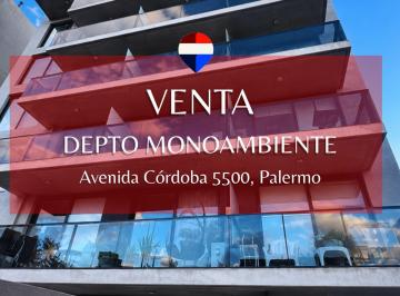 Departamento · 33m² · 1 Ambiente · 1 Cochera · Venta Mono Ambiente Al Frente con Cochera Palermo