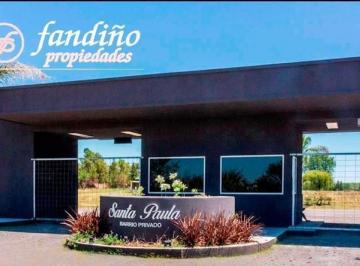Terreno · 620m² · Terrenos en Barrio Cerrado Santa Paula