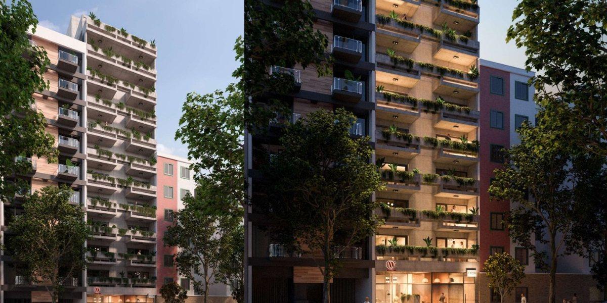 Depto en pozo 3 amb, 76m² con cochera — Centro
