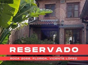 Casa de 6 ambientes, Vicente López · Chalet en Dos Plantas de 6 Ambientes con Jardín y Pileta - Roca 2038, Florida, Vicente López.