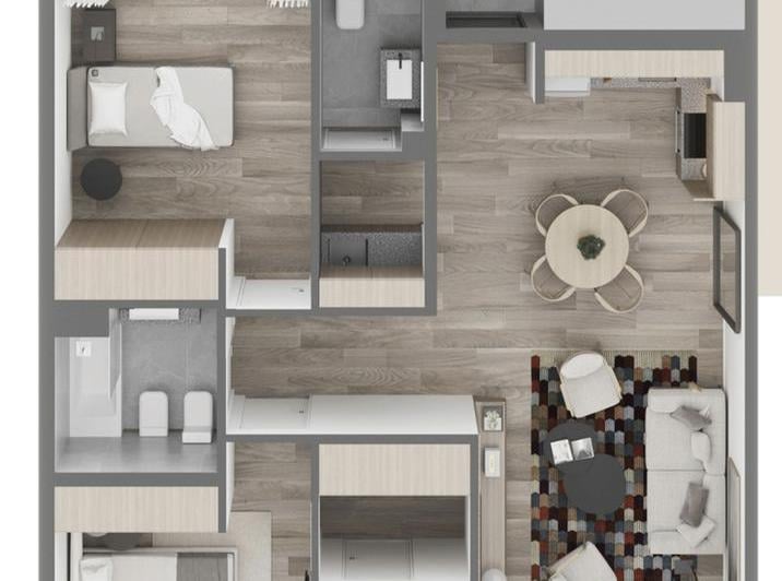 Departamento · 85m² · 3 Ambientes