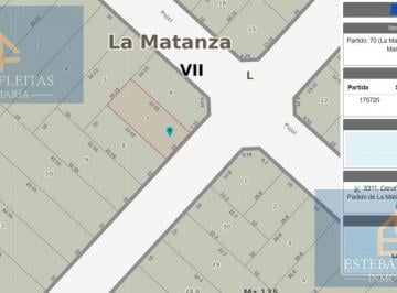 Terreno · 100m² · Venta Lote de 225 m² Todo Destino Zonificación U1a - Isidro Casanova