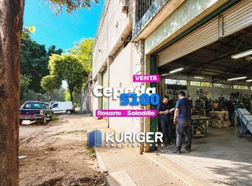 Bodega-Galpón · 517m² · 7 Ambientes · Galpón con Oficinas a La Venta en Rosario. Saladillo. Zona Sur