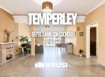 Departamento · 154m² · 3 Ambientes · 2 Cocheras · Venta Departamento con Cochera y 3 Terrazas - Temperley