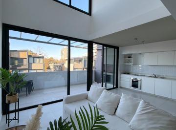 Departamento · 85m² · 2 Ambientes · Departamento Dúplex 2 Ambs con Doble Altura, Balcón C/parrilla y Amenities en Beccar