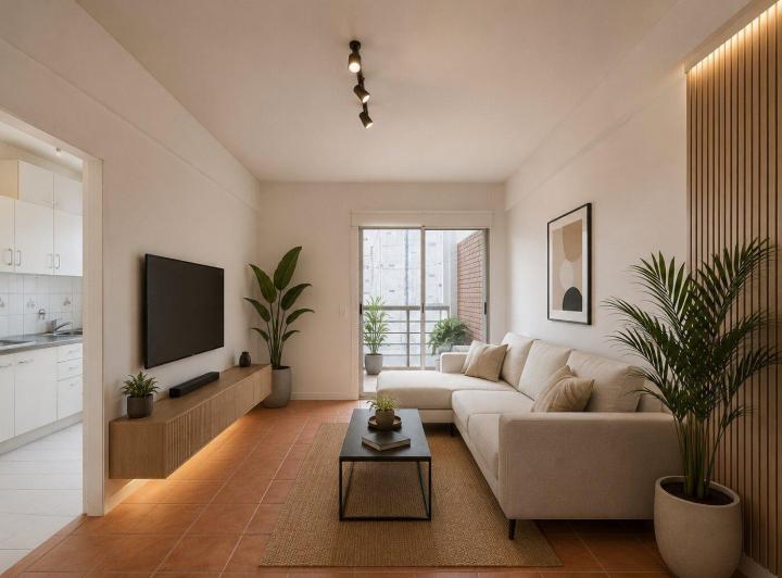Departamento · 41m² · 2 Ambientes · 1 Cochera