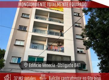 Departamento · 37m² · 1 Ambiente · Monoambiente - Edificio Venecia II - Obligado 841