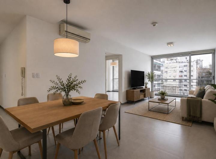 Departamento · 52m² · 2 Ambientes · 1 Cochera