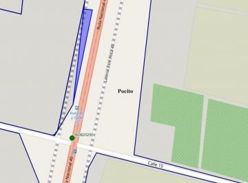 Terreno · 1634m² · Lote Sobre Ruta 40. Pocito. 1.633,85 m²